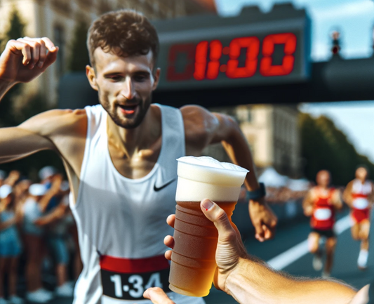 Drinking on Race Day: NA Beer vs. Real Beer