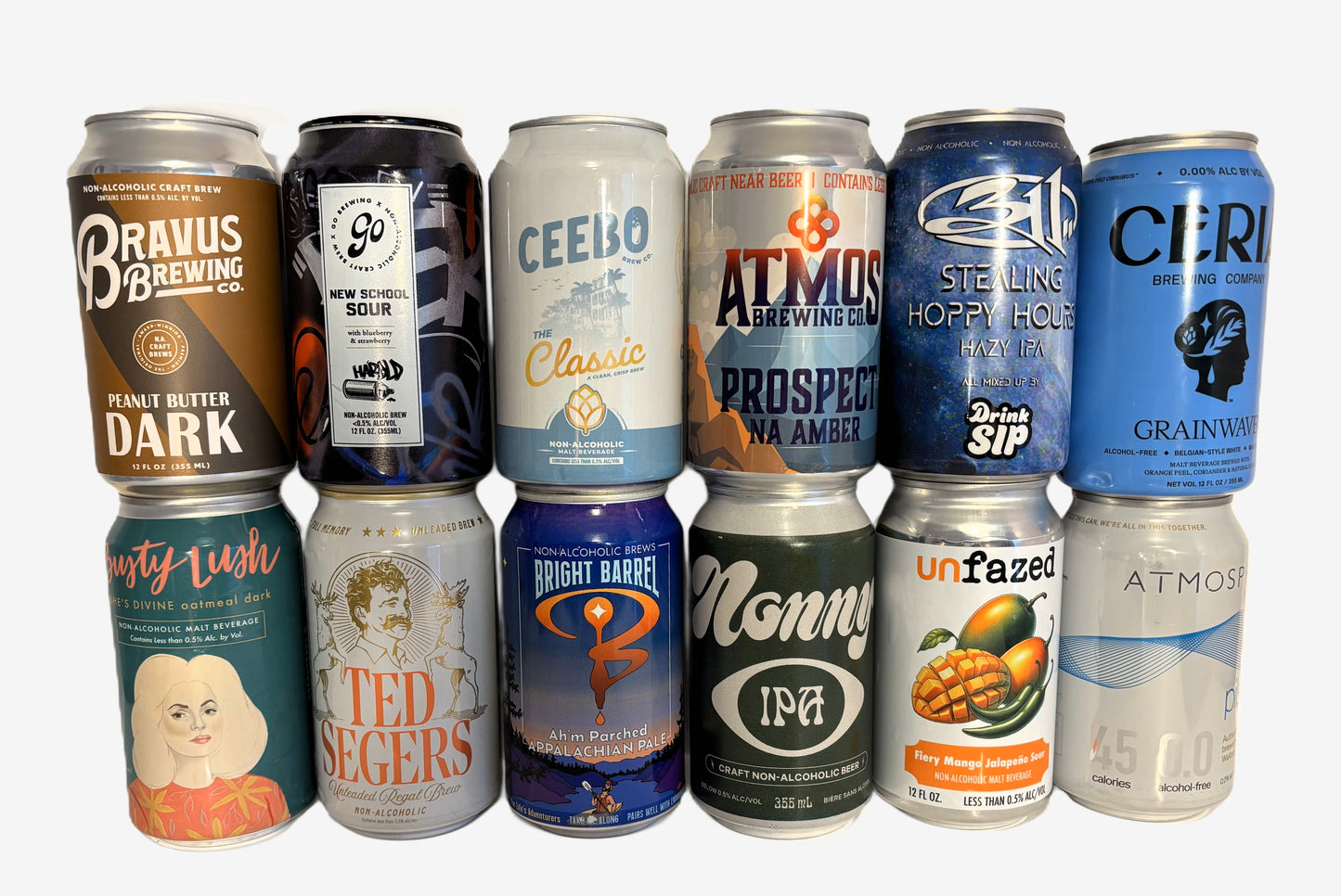 Bright Beginnings "Sober Challenge" Variety Craft 12-Pack